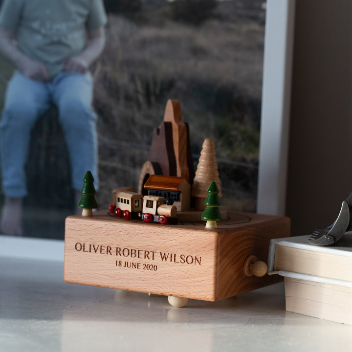 Personalised Wooden Music Box