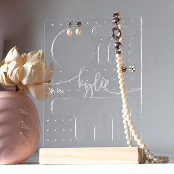 Personalised Arcylic Jewellery Holder