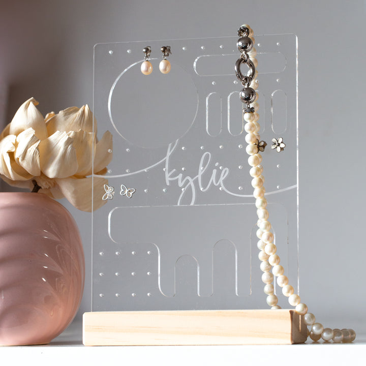 Personalised Arcylic Jewellery Holder