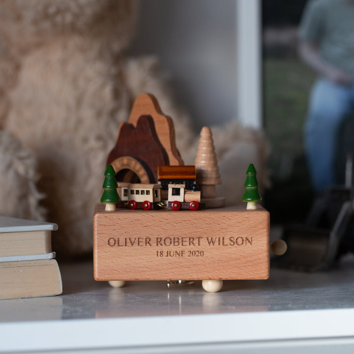 Personalised Wooden Music Box