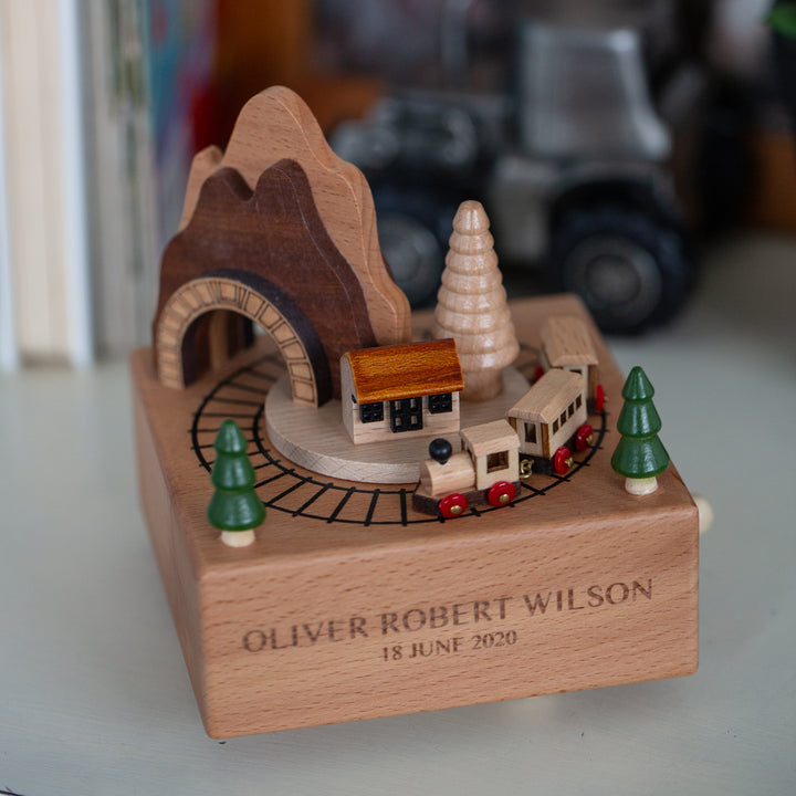 Personalised Wooden Music Box