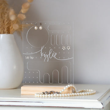 Personalised Arcylic Jewellery Holder