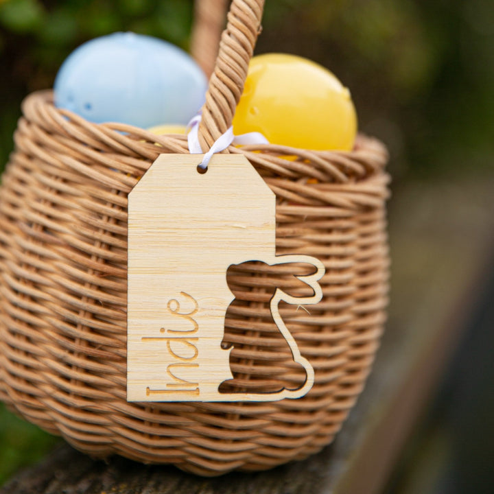 Personalised Bunny Bliss Easter Tag
