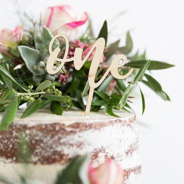 Tiny Personalised Cake Topper (other colours available)