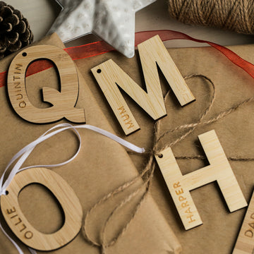 Personalised Letter Tags