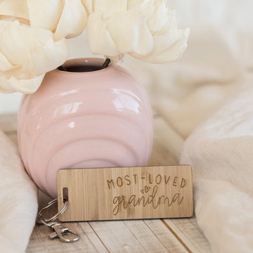 Much Loved Personalised Key Ring