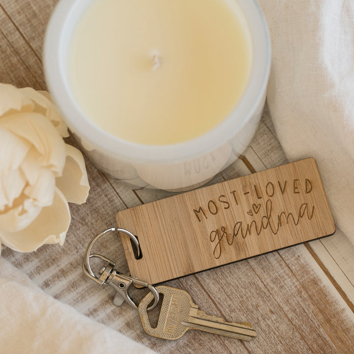 Much Loved Personalised Key Ring