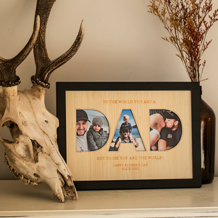 DAD Personalised Photo Frame Insert (frame not included)