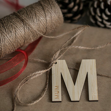 Personalised Letter Tags