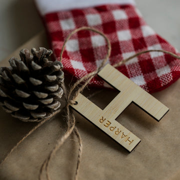 Personalised Letter Tags