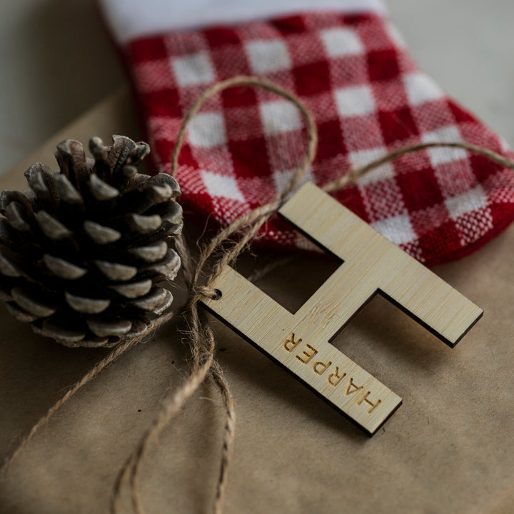 Personalised Letter Tags