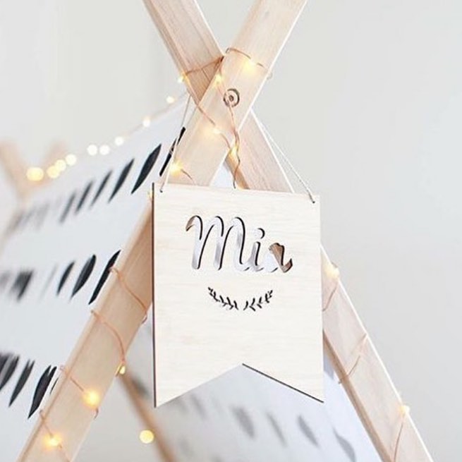 Personalised Name Flag