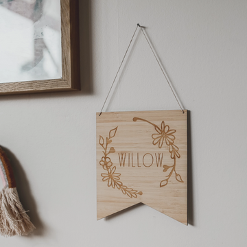 Personalised Botanical Flag