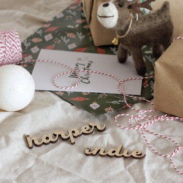 Personalised Swing Tags