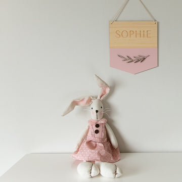 Personalised Laurel Name Banner