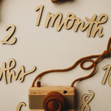 Lovely Lettering Flatlay Milestones