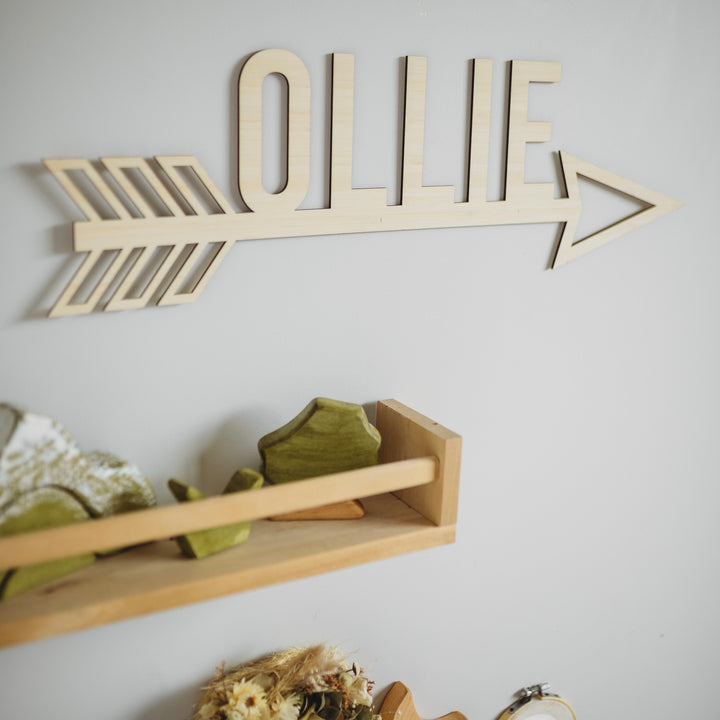 Personalised Wall Arrow