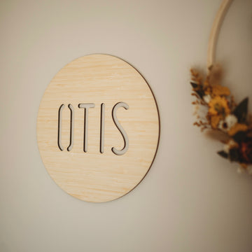 Personalised Stencil Plaque