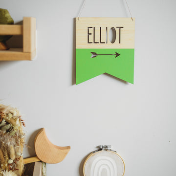 Personalised Name Flag