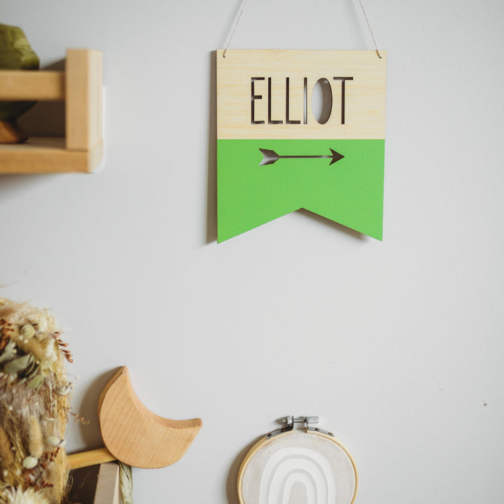 Personalised Name Flag