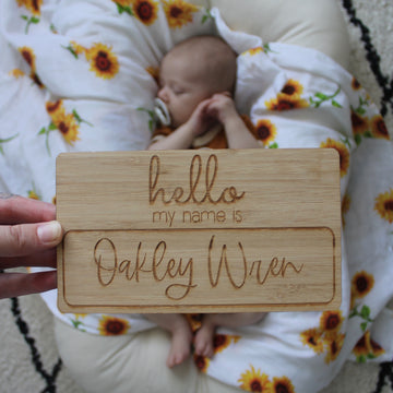 Personalised Hello Tile