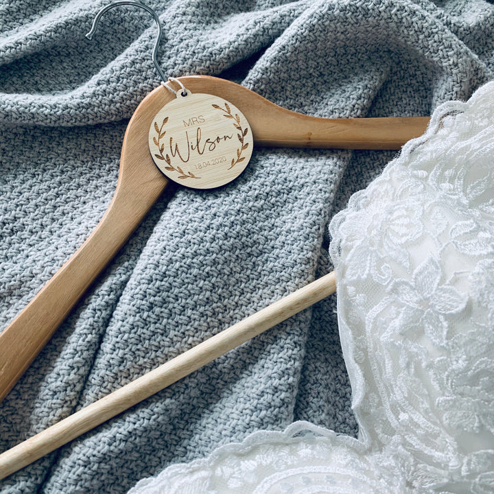 Personalised Bridal Party Hangers