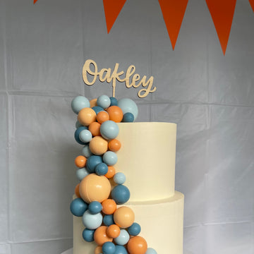 Lovely Lettering Handlettered Cake Topper (other colours available)