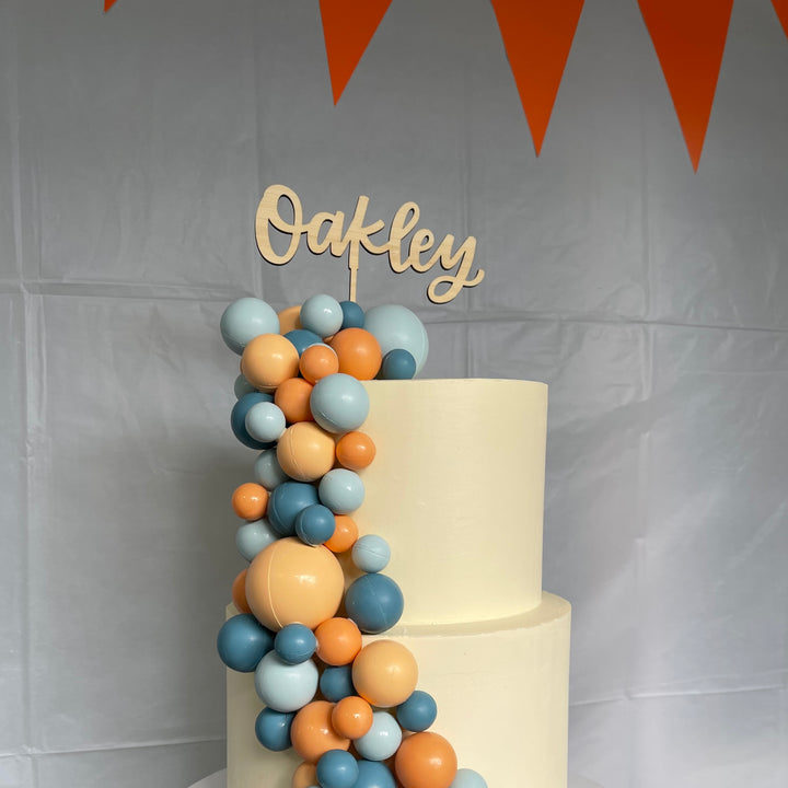 Lovely Lettering Handlettered Cake Topper (other colours available)