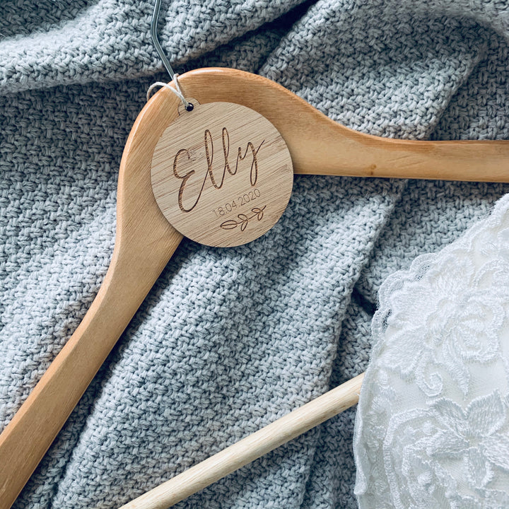 Personalised Bridal Party Hangers