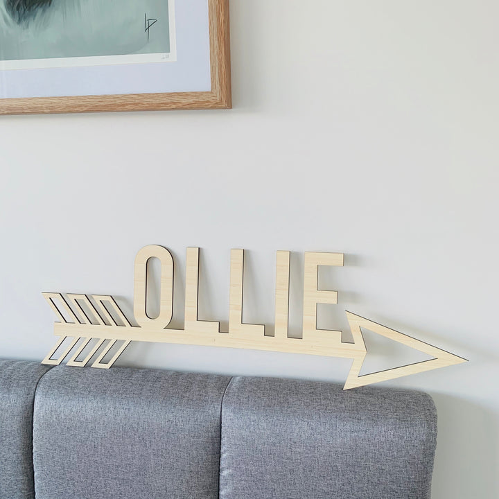 Personalised Wall Arrow