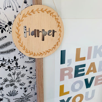 Personalised Halo Plaque