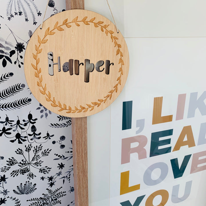 Personalised Halo Plaque