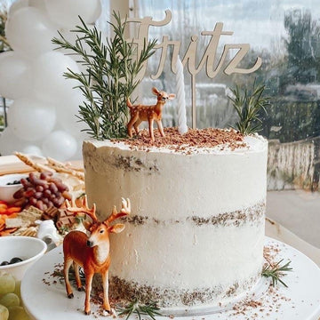 Lovely Lettering Handlettered Cake Topper (other colours available)