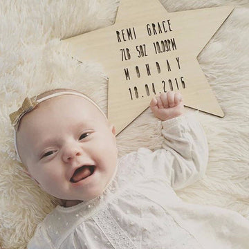 CUSTOM BIRTH BANNERS