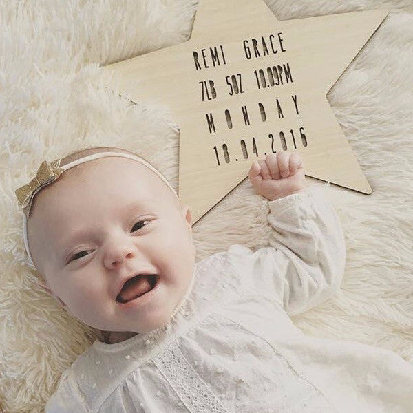 CUSTOM BIRTH BANNERS